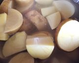 A picture of step 2 of Potatoes waffers.