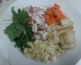 รูปขั้นตอนการทำที่ 1 ของ เต้าหู้ทรงเครื่องหมูสามชั้น