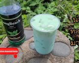 รูปขั้นตอนการทำที่ 7 ของ นมสดมิ้นต์ Mint Milk ทำง่ายอร่อยมาก ส่วนผสม 2 อย่าง