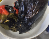 Foto del paso 2 de la receta: Arepas🥙rellenas con salteado de berenjenas y pimientos tatemados🍆🫑🧅