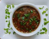 A picture of step 5 of Hot and Sour Soup 🍵.