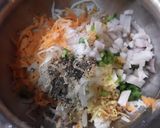 A picture of step 3 of Potato momos.