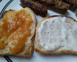 Foto del paso 3 de la receta: Sándwich🥪 de tofu de lentejas bbq...🤔🥐🫑