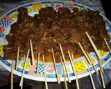 Foto langkah ke 4 dari resep Sate sapi sambal kecap😊😜.