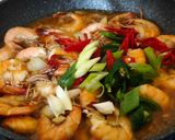 Foto langkah ke 6 dari resep Udang Asam Pedas.