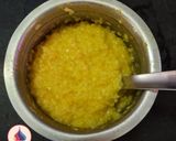 A picture of step 2 of Ven Pongal.