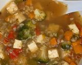 A picture of step 2 of Healthy Tofu & Veggie Soup 🥣.