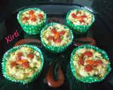 A picture of step 1 of Poha Veggie cupcakes.