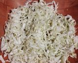 Foto del paso 5 de la receta: Pechito de cerdo con barbacoa, papas cremosas y ensalada