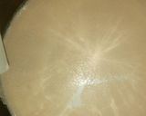 A picture of step 1 of Burger bread.