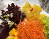 Une image de l'étape 4 de 🥒🌶️Pokebowl🪹🍃sucré🫐🥝 salé 🍒🥕🥑.