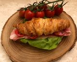 Pas rețetă Sandwich croissant! 1 fotografie