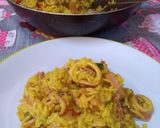 Foto del paso 9 de la receta: Arroz con azafrán y calamares