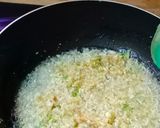 A picture of step 4 of Schezwan Chutney.