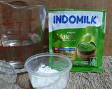 Foto langkah ke 1 dari resep 814. Jelly Kopi Vla Matcha.