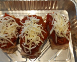 Foto del paso 5 de la receta: Pollo relleno de jamón serrano y pesto