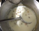 A picture of step 4 of Makhana Kheer.