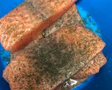 Foto del paso 1 de la receta: 120. Lomos de salmón con salsa de menta y champiñones (principal pescado)