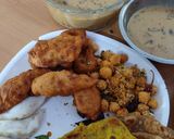 A picture of step 4 of Ganesh puja chana Moong dal jaggery milk payasam.