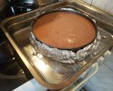 Φωτογραφία βήματος 9 της συνταγής Cheesecake σοκολάτας με Sour Cream και φράουλες