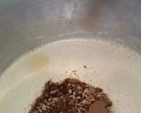 A picture of step 4 of Quick coffee & Milo dessert 😍.