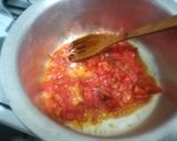 A picture of step 4 of Orange flavoured chips masala.