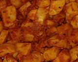 आलू टमाटर की सब्जी (Aloo Tamatar ki sabzi recipe in hindi) रेसिपी चरण 3 फोटो