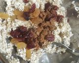 A picture of step 2 of Oats cranberry cookies.