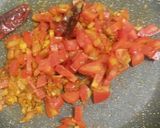 A picture of step 6 of Lasooni Methi.