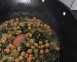 Foto del paso 6 de la receta: Wok de Pak choi, col china, con garbanzos. Rebosante de vitamina C