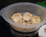 A picture of step 4 of Russian Manti.