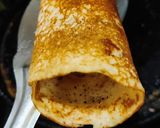 A picture of step 6 of Quinoa dosa with chana dal coriander chutney.