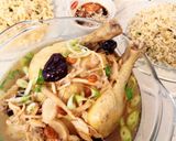 Hình bước làm 8 của món Gà Hầm Nhân Sâm/ Ginseng Chicken Soup
