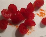 Foto del paso 2 de la receta: Cerezas con queso