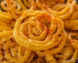 A picture of step 6 of Jalebi sweet and spicy.