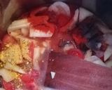 Vidéki lecsó 🍅🥔🌶️ recept fázis 4 fotója