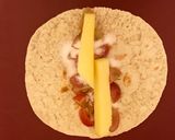 Foto del paso 3 de la receta: Mi postre de quesadillas con uvas y mozzarela