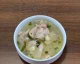 Foto langkah ke 3 dari resep Chicken Garlic Soup Ala Taiwan.