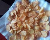 A picture of step 5 of #my recipe challenge (cripsy crips).