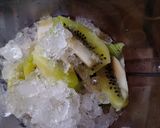 Φωτογραφία βήματος 3 της συνταγής SUPER SMOOTHIE με δυόσμο δροσιστικό 🥤🥤