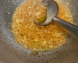 A picture of step 2 of Cheese Pav Bhaji.