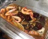 A picture of step 9 of Shaoxing Drunken Shrimp (Wild Sword Shrimp from Penghu).