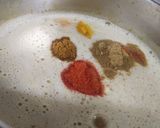 A picture of step 11 of Gujarati festive thali.