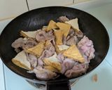 超市料理-油豆腐韭菜炒牛肉的食譜步驟4照片
