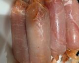 รูปขั้นตอนการทำที่ 1 ของ หมูม้วนกิมจิชีส