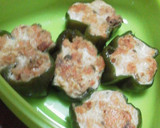 Foto del paso 6 de la receta: Puntas de pimientos pequeños rellenas. Aptas celíacos y muchos alérgicos.