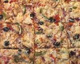 A picture of step 5 of Chicken veggie homemade Pizza.