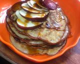 A picture of step 7 of Apple cinnamon pancake🍎🥞.