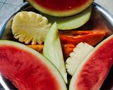 Foto langkah ke 1 dari resep Salad buah ekonomis.