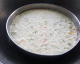 A picture of step 3 of Schezwan Dhokla Sandwich.